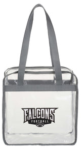 Game Day Clear Zippered Safety Tote