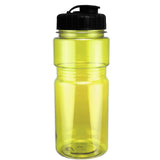 20 Oz. Translucent Recreation Bottle w/ Flip Top Lid