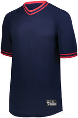 Youth Retro V-Neck Baseball Jersey
