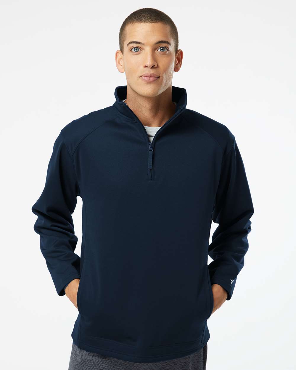 Badger Performance Fleece Quarter-Zip Pullover