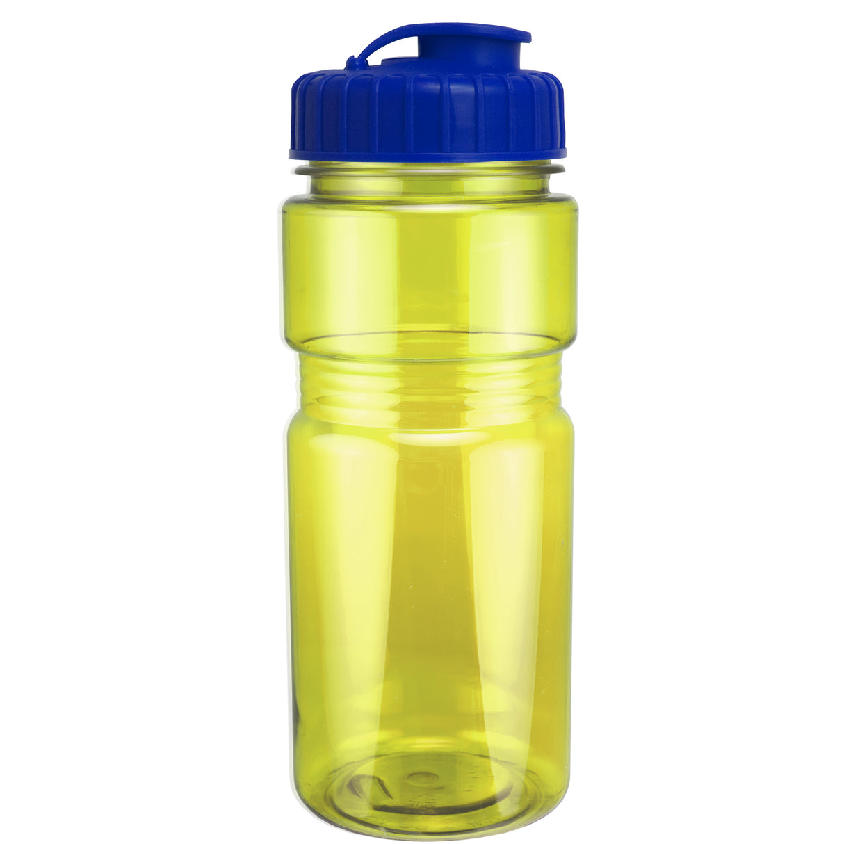 20 Oz. Translucent Recreation Bottle w/ Flip Top Lid