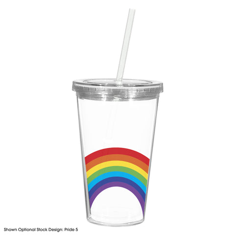 16 Oz. Newport Acrylic Tumbler With Insert