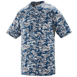 Youth Digi Camo Wicking Two-Button Jersey