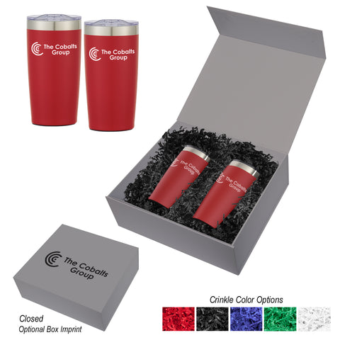 20 Oz. Two-tone Himalayan Tumbler Gift Set