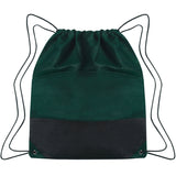 Non-woven Two-tone Drawstring Sports Pack