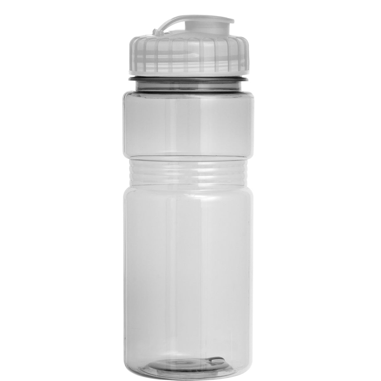 20 Oz. Translucent Recreation Bottle w/ Flip Top Lid