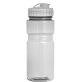 20 Oz. Translucent Recreation Bottle w/ Flip Top Lid