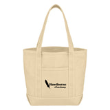 Small Cotton Canvas Yacht Tote Bag