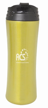 Dotz 13.5oz gold double wall vacuum insulated tumbler