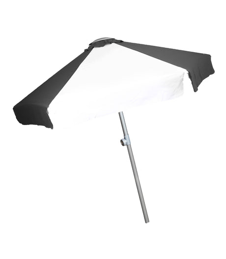 7' Telescopic Aluminum Market Umbrella with Valence
