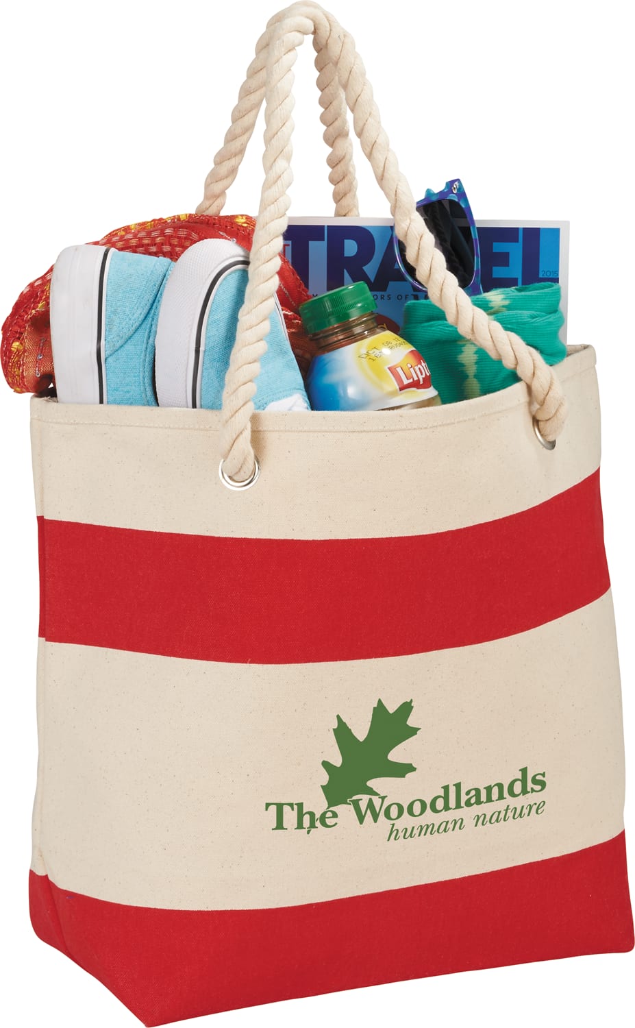 Rope Handle 16oz Cotton Canvas Tote