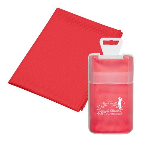 Cooling Towel In Plastic Case