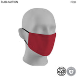 Sublimated 2ply Antimicrobial Cloth Face Mask Available In EVERY COLOR