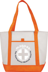 Lighthouse Non-Woven Boat Tote