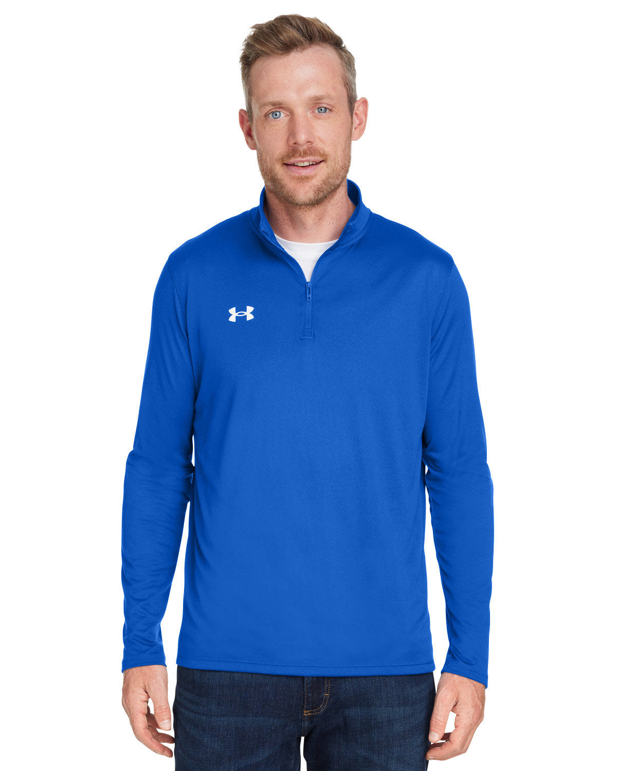 000142 UNDER ARMOUR Men's Team Tech Quarter-Zip