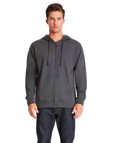 NEXT LEVEL APPAREL Adult Laguna French Terry Full-Zip Hooded Sweatshirt