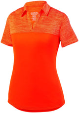 Ladies Shadow Tonal Heather Polo