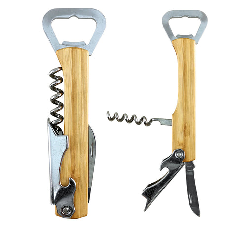 Bamboo 4-in-1 Waiter's Knife