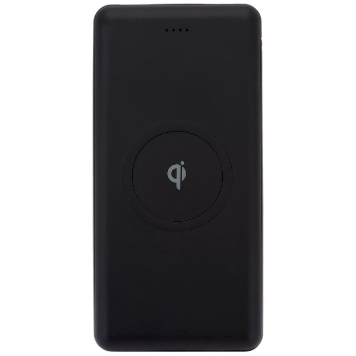 10000mAh UL Certified Qi Ring Wireless Power Bank & Charger