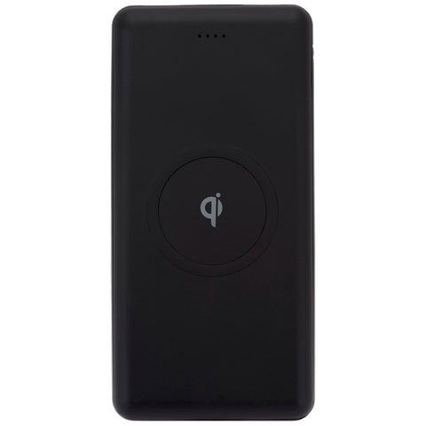 10000mAh UL Certified Qi Ring Wireless Power Bank & Charger