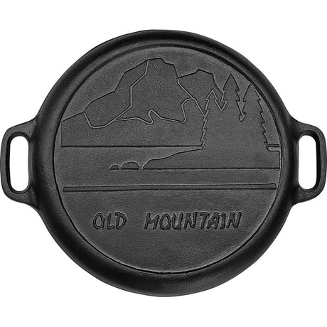 Old Mountain 13.5" Cast Iron Pizza Pan