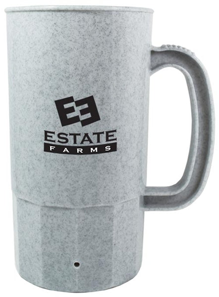 Grande Stein 32oz granite grey plastic