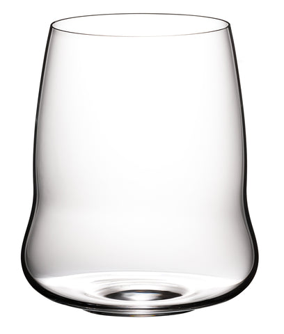 ~Stemless Wings Cabernet Sauvignon, 23oz RIEDEL crystal stemless glass S/2 in a Mystique black gift