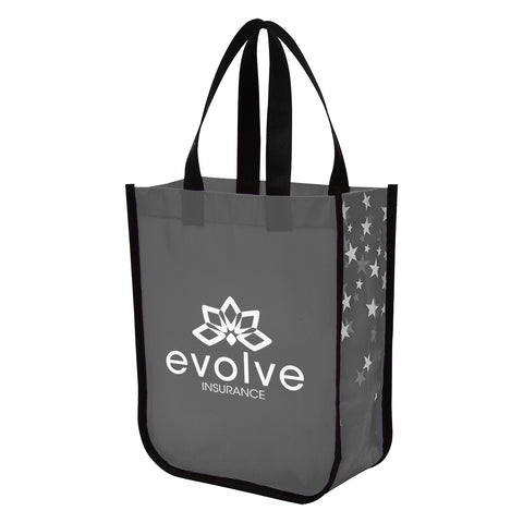 Star Struck Laminated Non-woven Tote Bag