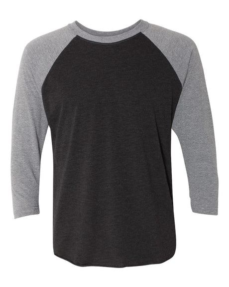 000046 Next Level Unisex Triblend Three-Quarter Sleeve Raglan Shirt