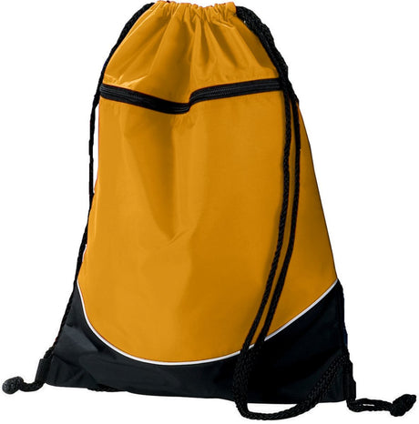Tri-Color Drawstring Backpack