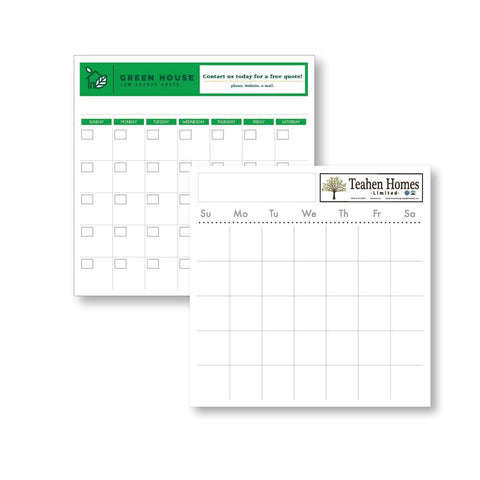 Styrene Month At A Glance Perpetual Dry Erase Calendar (22