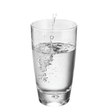 Bormioli Rocco Luna 15.25oz clear glass tumbler