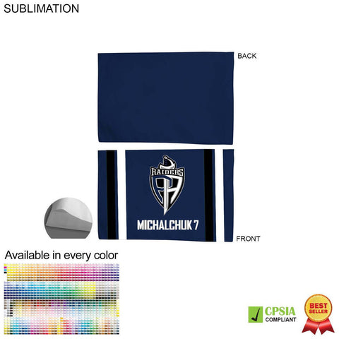 Team Poplin Pillowcase, 33x21, Sublimated full color Edge to Edge 2 sides