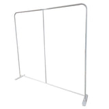 Product Branding 8'W x 8'H EuroFit Straight Wall Display Kit, with Full Color Graphics Double Sided