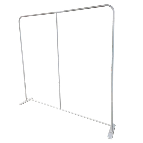 Product Branding 8'W x 8'H EuroFit Straight Wall Display Kit, with Full Color Graphics Double Sided