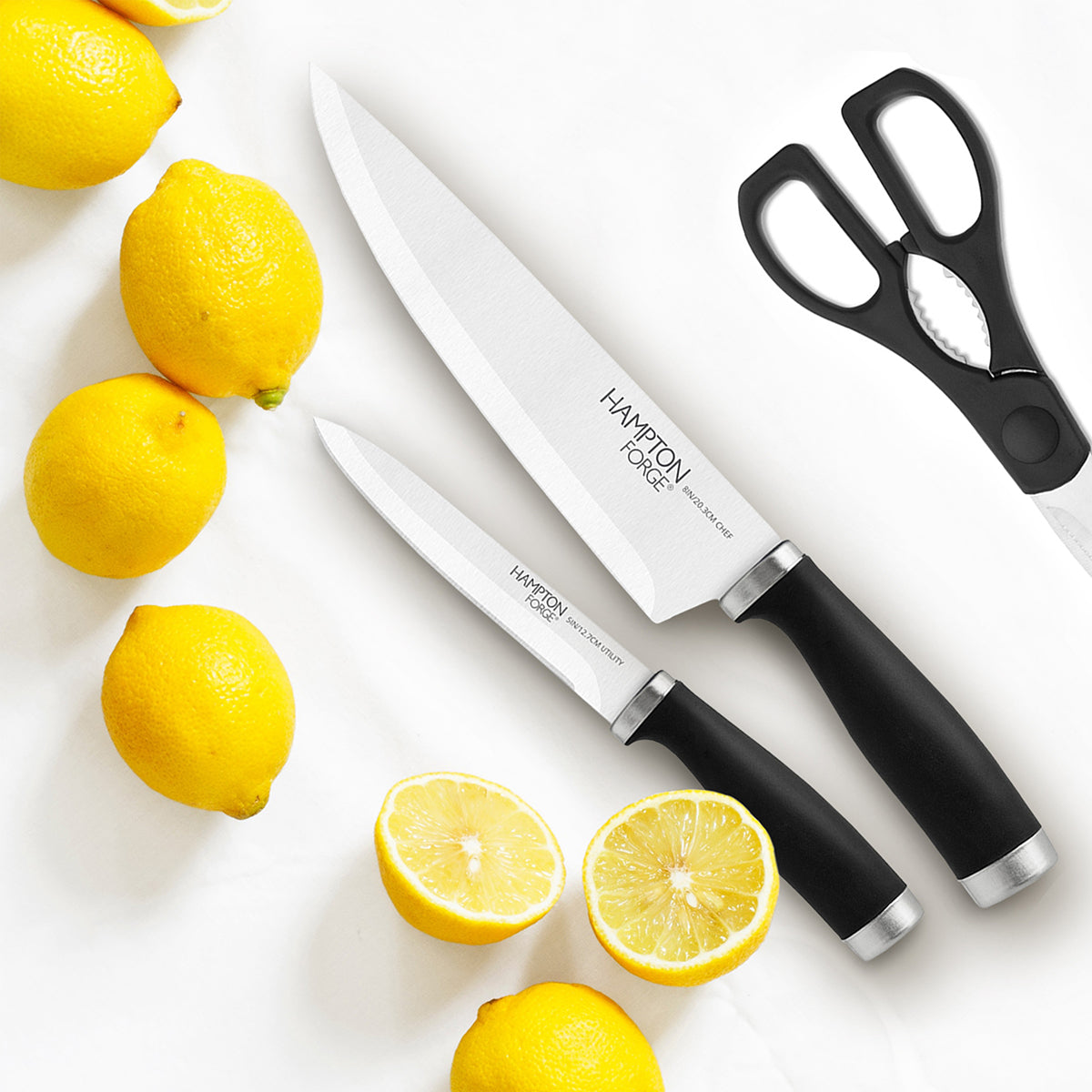 Hampton Forge® Epicure 17 Piece Cutlery Block Set