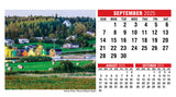 Scenes of Canada (English) Desk Tent Calendar