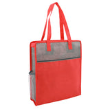 Color Basics Heathered Non-woven Tote Bag