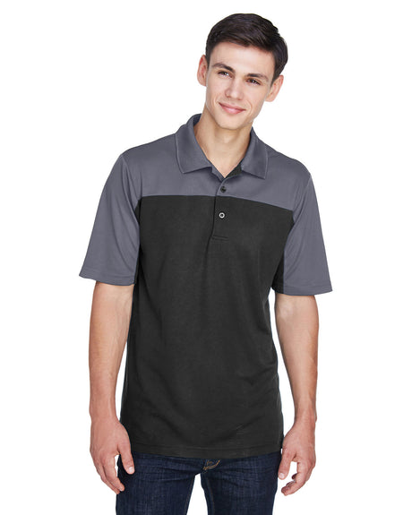 CORE 365 Men's Balance Colorblock Performance Piqué Polo