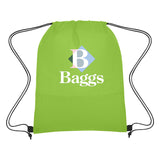 Wave Design Non-woven Drawstring Bag