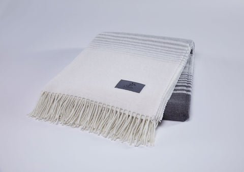 Capri Fringed Throw (Laser Patch)