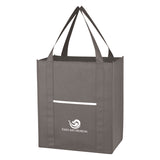 Non-woven Wave Shopper Tote Bag