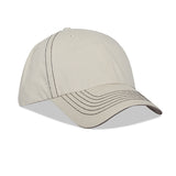 Unconstructed Bio-Washed Saddle Stitch Cap