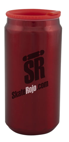 Soda can 12oz red double wall vacuum insulated tumbler