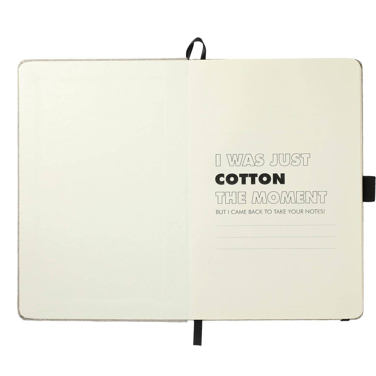 5.5" x 8.5" Recycled Cotton Bound JournalBook®