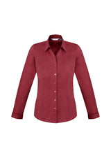 Ladies' Monaco Long Sleeve French Style Cotton Stretch Shirt