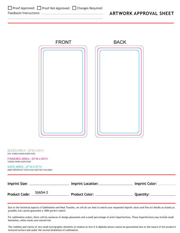 Ultra Soft and Smooth Microfleece Blanket, 30x60, Sublimated Edge to Edge 2 sides