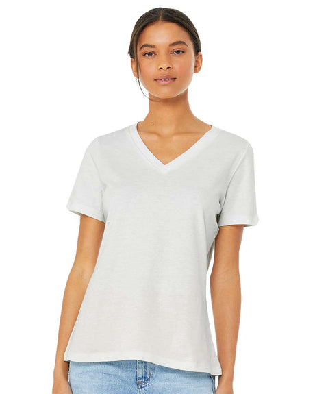 Bella+Canvas® Women's Relaxed Jersey V-Neck Tee