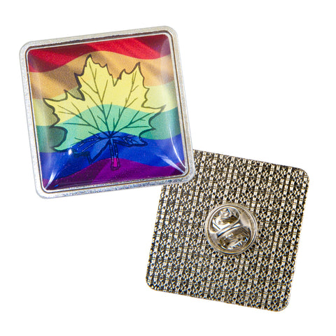 SOS Lapel Pin - Large Square