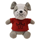 6" Mini Me Gray Brooklyn Bulldog w/T-Shirt